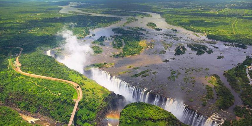Devil&#039;s Pool, Livingstone, Victoria Falls Border, Zambia